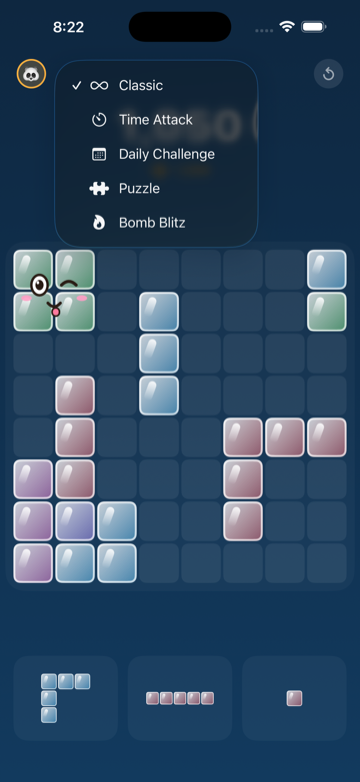 Five game modes